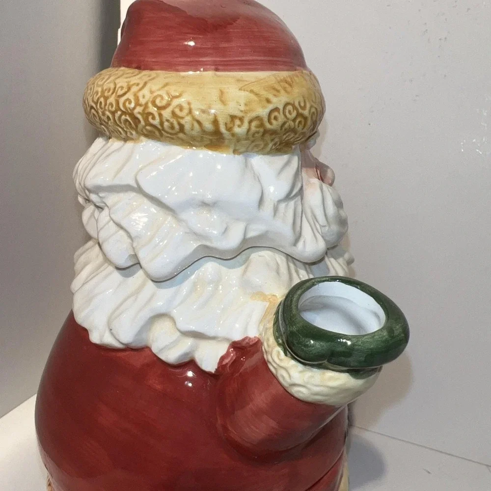 Santa Claus‎ Tea For One Set Ceramic Teapot and Mug Christmas Holiday Decor